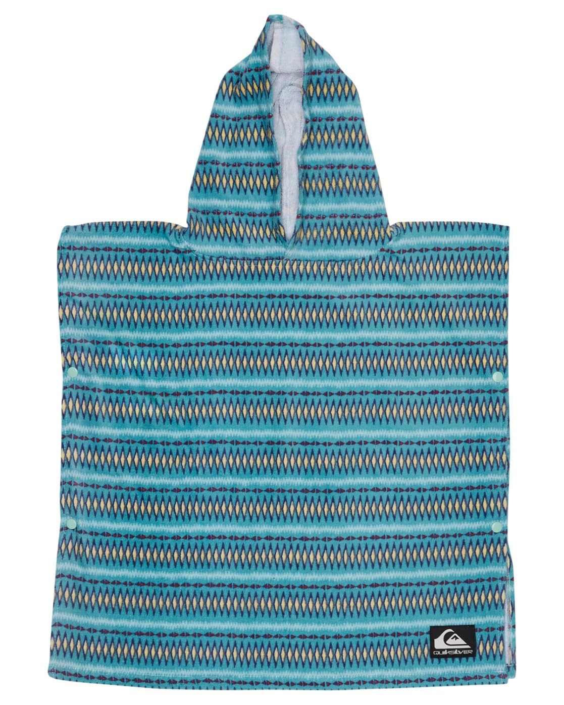 Quiksilver Hoody Towel - Poncho Changing Towel for Unisex - Poncho zum Umziehen - Unisex - One Size - Blau.