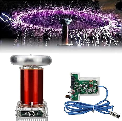 Amazon Co Jp ミニスパークギャップテスラコイル教育モデルdiyキット 音楽テスラコイルcm電子アーク点火テスラ科学物理実験おもちゃ おもちゃ