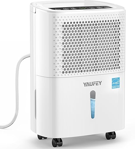 Yaufey El deshumidificador Energy Star más eficiente del 2025 para el hogar, el sótano y la habitación grande de 2025 de 2,000 pies cuadrados -
