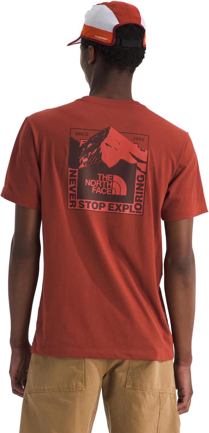 The North Face Men's Mountain Scape Short-Sleeve Tee - Casual Stylish Graphic T-Shirt, Regular Fit, Soft Cotton Fabric