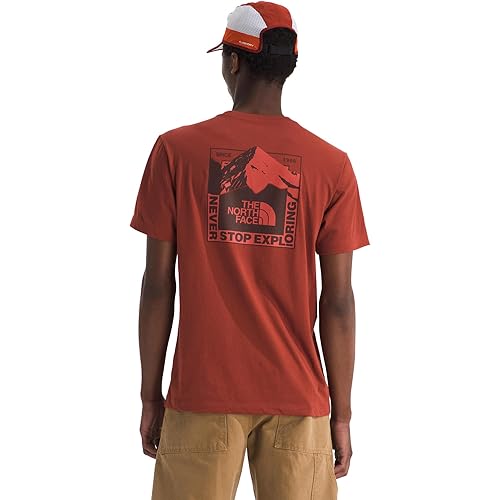 The North Face Men's Mountain Scape Short-Sleeve Tee - Casual Stylish Graphic T-Shirt, Regular Fit, Soft Cotton Fabric