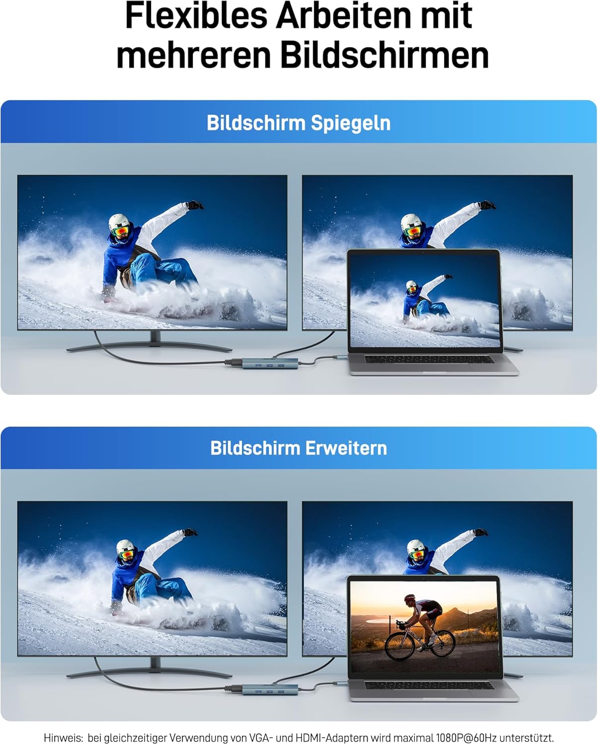 acer USB C Hub kompatibilitási bemutató