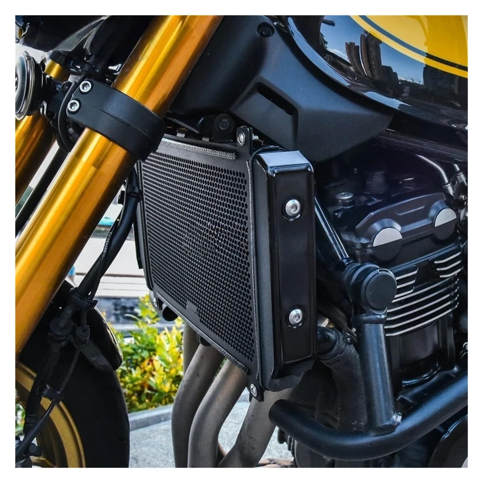 Motorrad Kühlerabdeckung Für Z900 Z900rs Kühlergrill Schutz Fit Grill Net Tank Abdeckung Zubehör