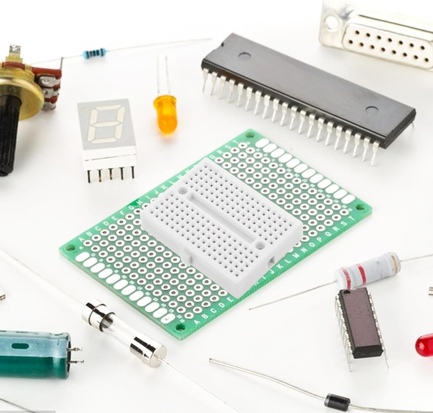 Mini Perforated Circuit Boards 5pcs for DIY Electronic Experiments