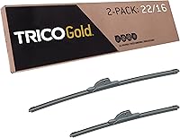 Vista 46 de TRICO Gold 19" + 19" Juego de 2 limpiaparabrisas de repuesto premium para automóvil, limpiaparabrisas de haz para todas las estaciones para lado