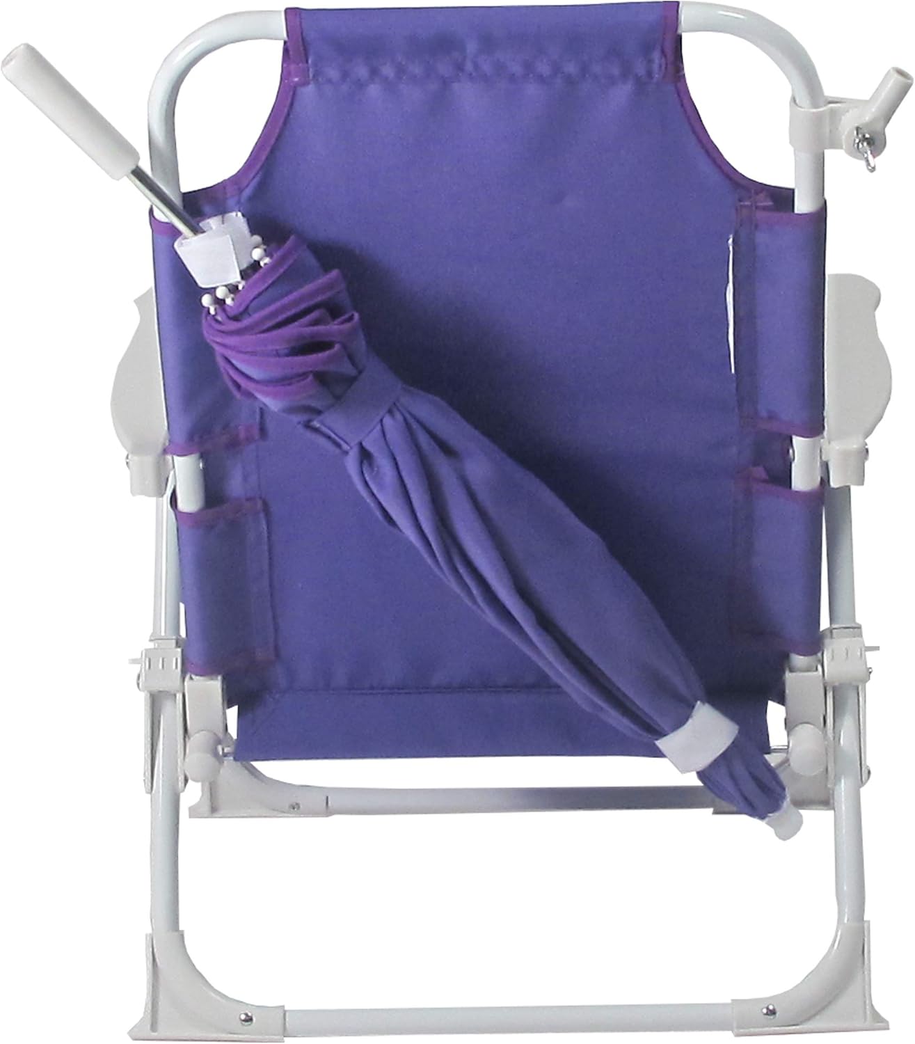 Redmon Beach Baby KIDS Umbrella Chair, Purple , 14W x 12D x 36.75H