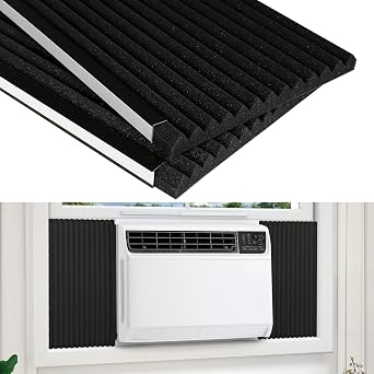 Forestchill Window Air Conditioner Insulation Foam Panels, 2 Pcs