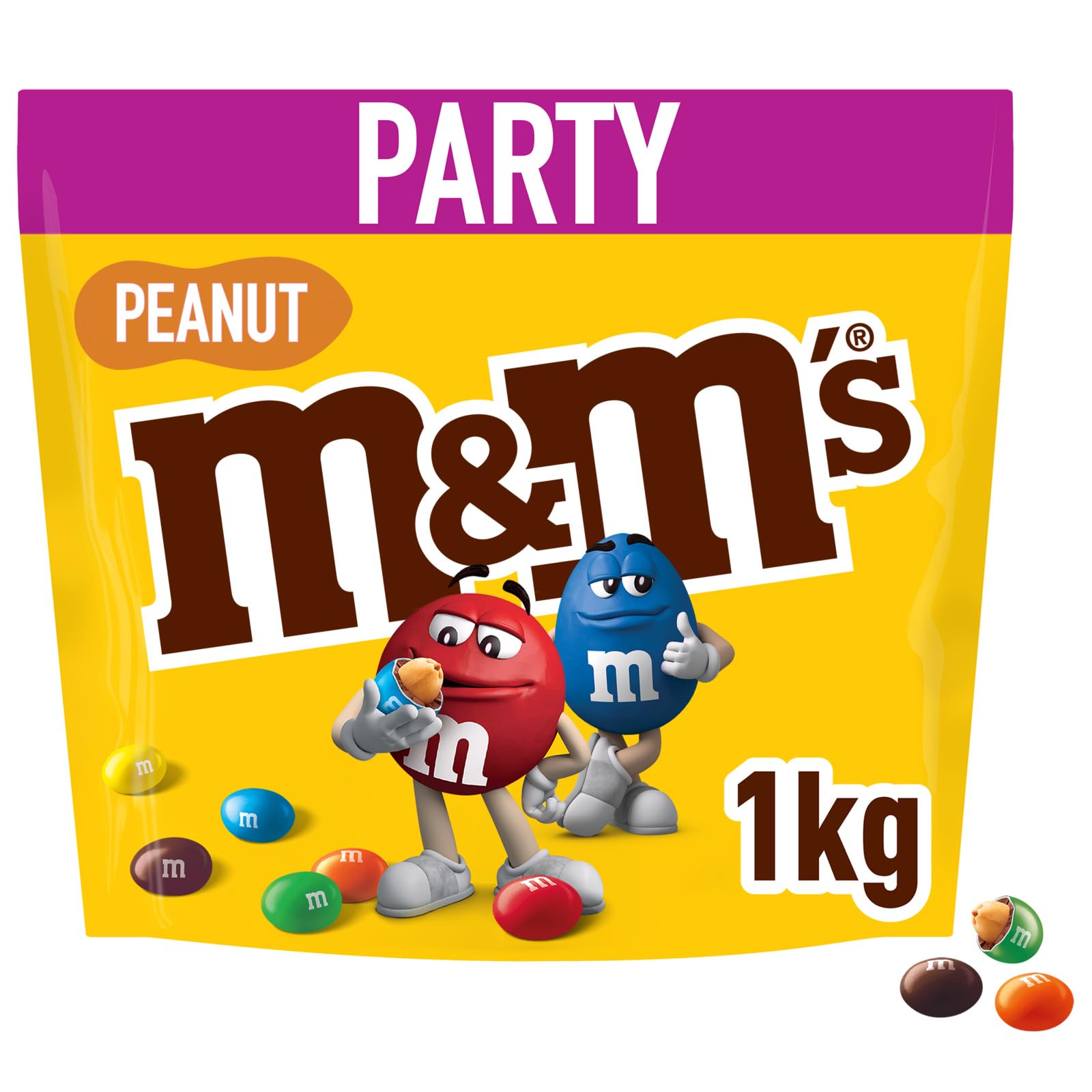 M&M'S Cacahuète 1kg Sac