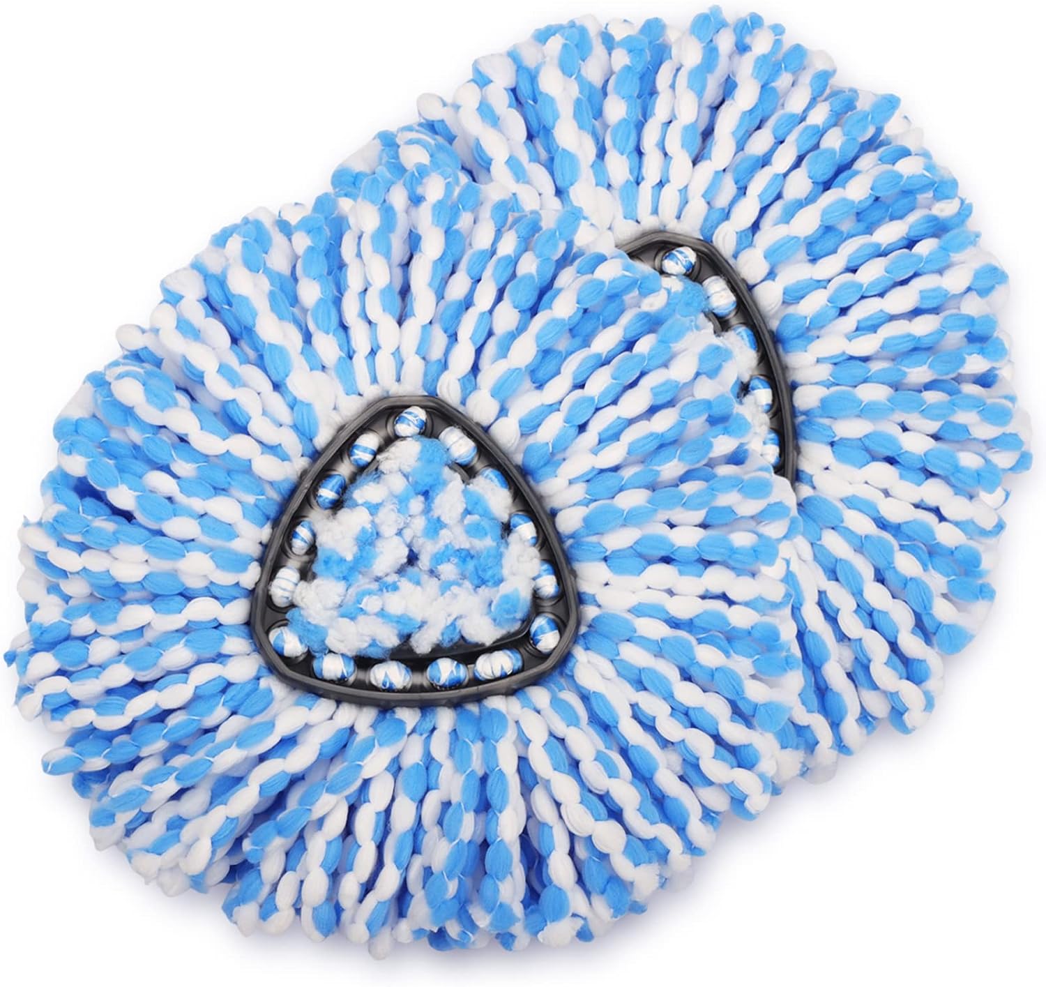 2 Pack Spin Mop Refill Compatible with Ocedar 2 Tank System - Microfiber Spin Mop Replacement Head - Only Compatible with Ocedar RinseClean Spinning Mop