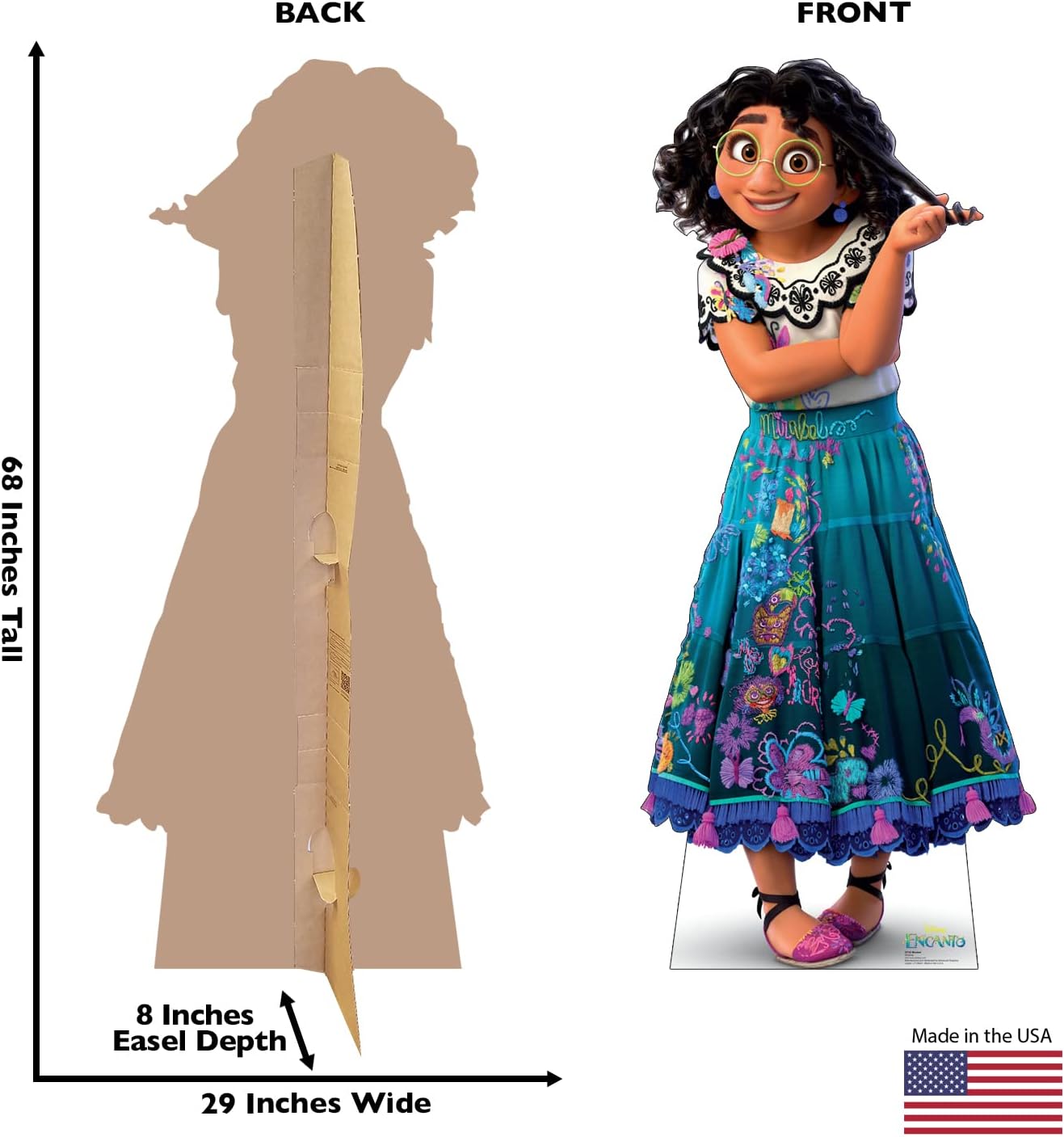 Party City Encanto Mirabel Life Size Cardboard Cutout vrogue.co