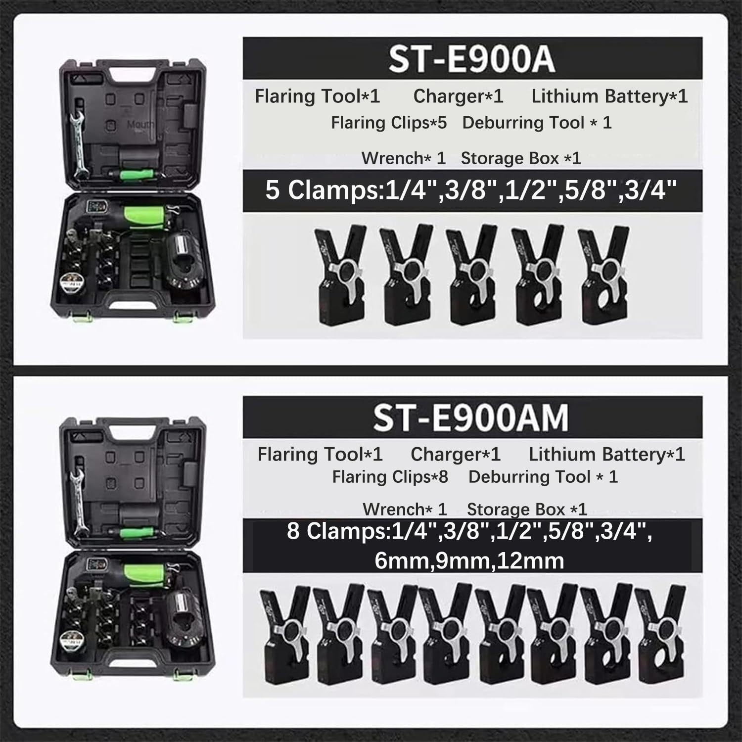 Herramienta de abocardado para tubos de cobre, expansor eléctrico