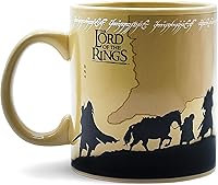 Vista 1 de Silver Buffalo The Lord of the Rings Ceramic Mug Holds 20 Ounces