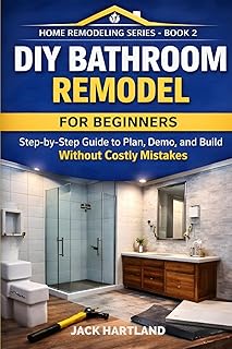 DIY BATHROOM REMODEL: Step-by-Step Guide to Plan, Domo, and Build Without Costly Mistakes (DIY Projects Book Series)