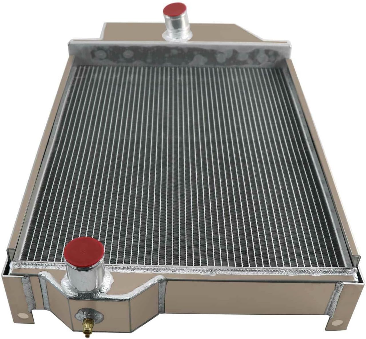 Direct Replacement for John Deere 3020 Gas & Diesel Aluminum Radiator, R34457 AR46016 AR40831 R39517 R39607 (3-Row)