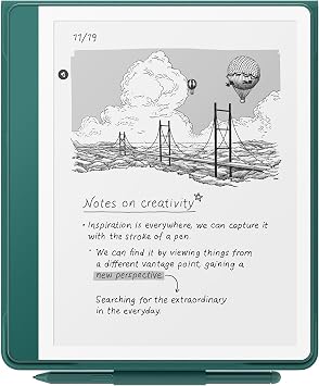 40% off: Plant-Based Leather Folio Cover with Magnetic Attach, Designed with Sustainability in Mind for Amazon Kindle …