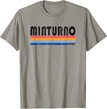 Minturno, Italy Retro 70s 80s Style T-Shirt
