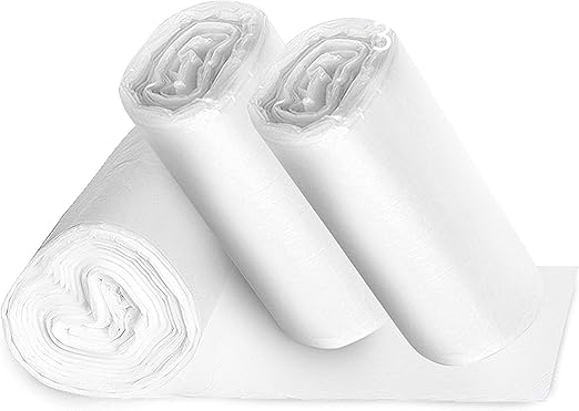 13 gallon clear trash bolsas