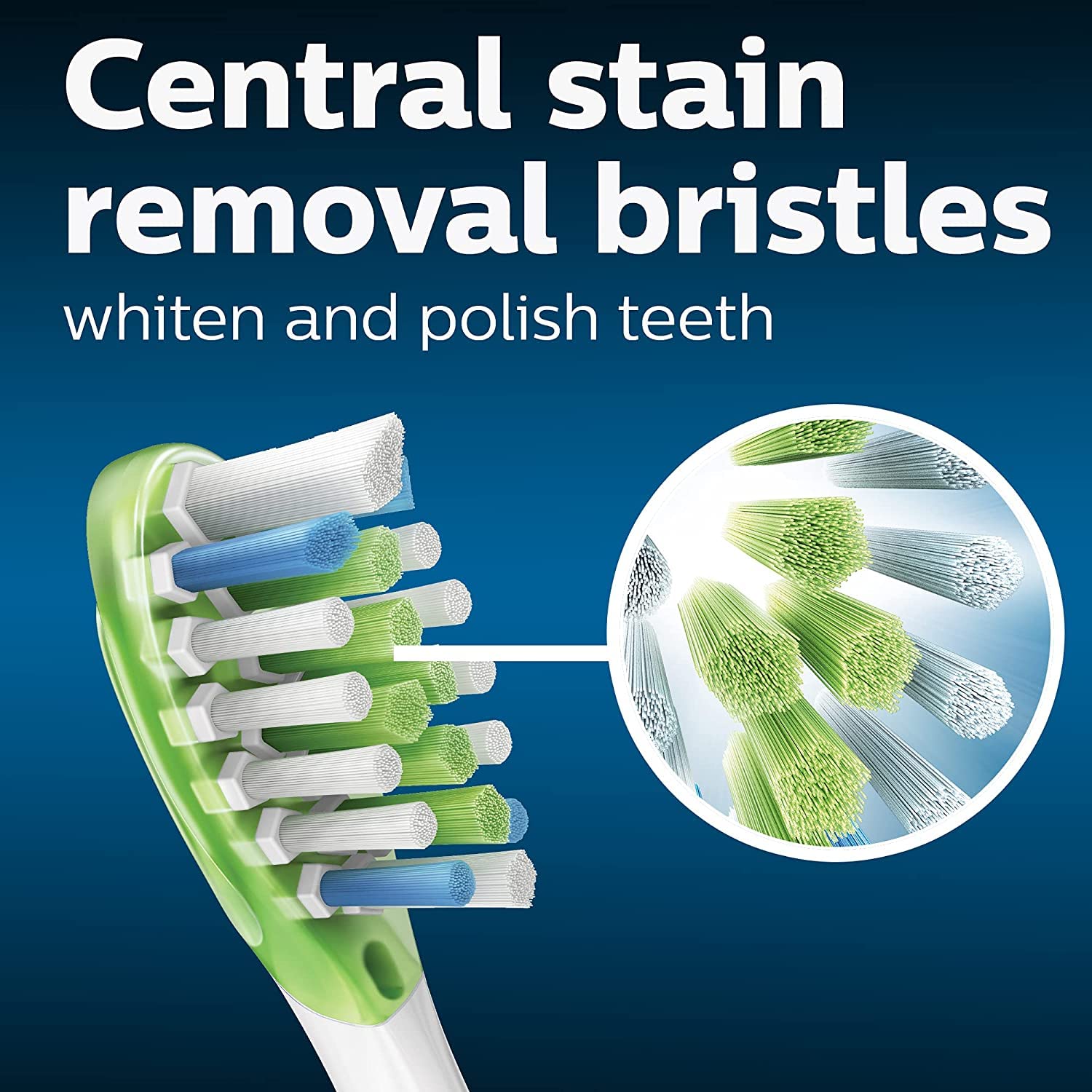 Philips Sonicare Genuine W3 Premium White Replacement Toothbrush Heads, 2 Brush Heads, White, HX9062/65 : Everything Else