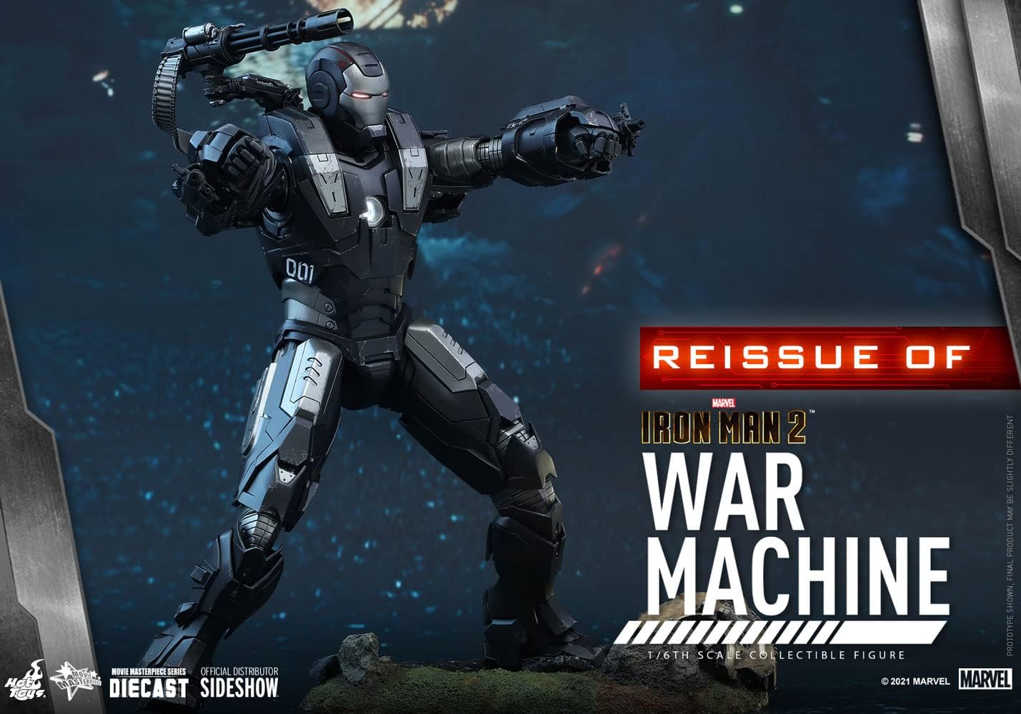 Buy Hot Toys 1:6 War Machine Figure Silver at Ubuy UK