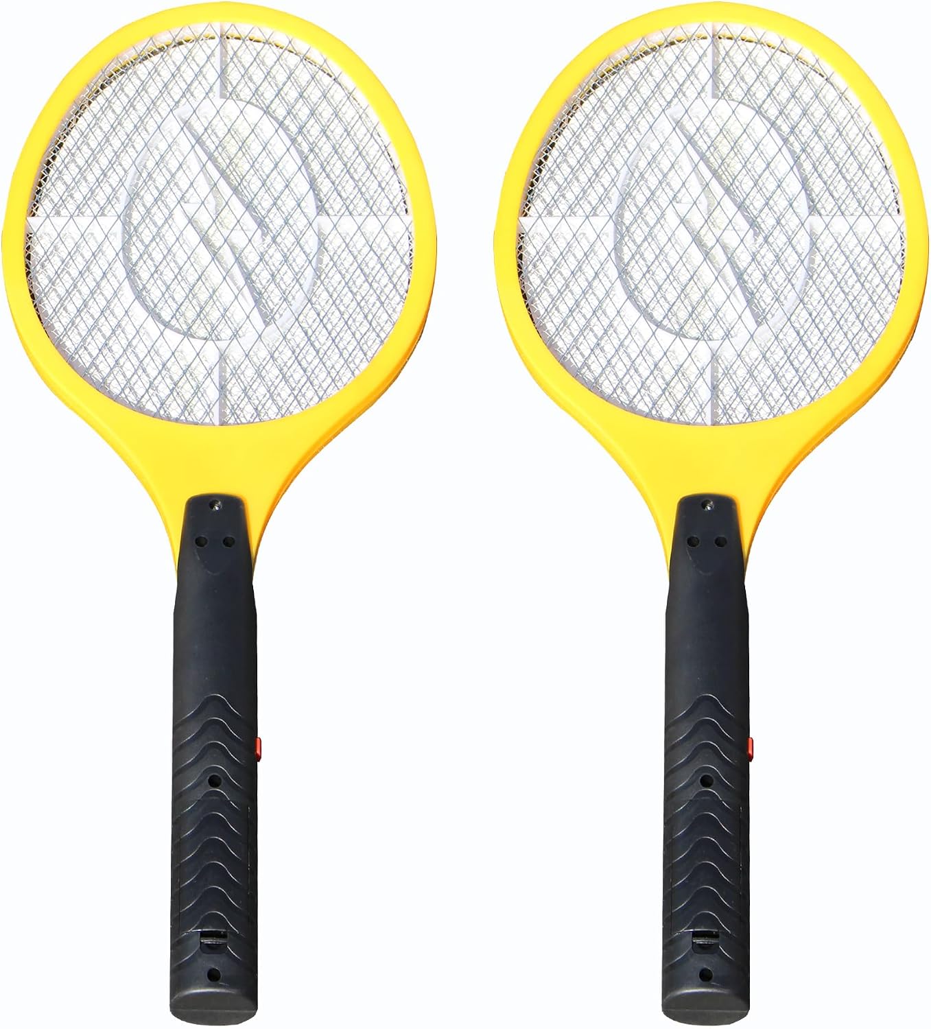 EEZ RV Products Electric Fly Swatter for Indoor/Outdoor, Handheld Bug Zapper, Portable Fly Zapper -(Pack of 2, Green)