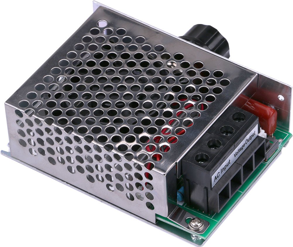 Yeeco AC 110V 10000W SCR Electronic Voltage Regulator Motor Speed Control Thermostat Governing Governor dimmer
