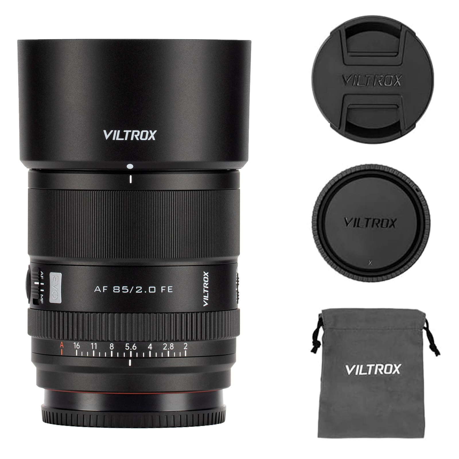 Viltrox AF 85mm F2.0 EVO FE, Full-Frame Standard Autofocus Lens
