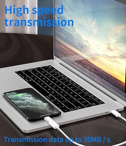 Miniatura 4 de zoyuzan Paquete de 3, adaptador micro USB a Lightning, adaptador Lightning macho a microusb hembra para iPhone 5s 6 6s 7 8 Plus se2 x xr xs 12 11