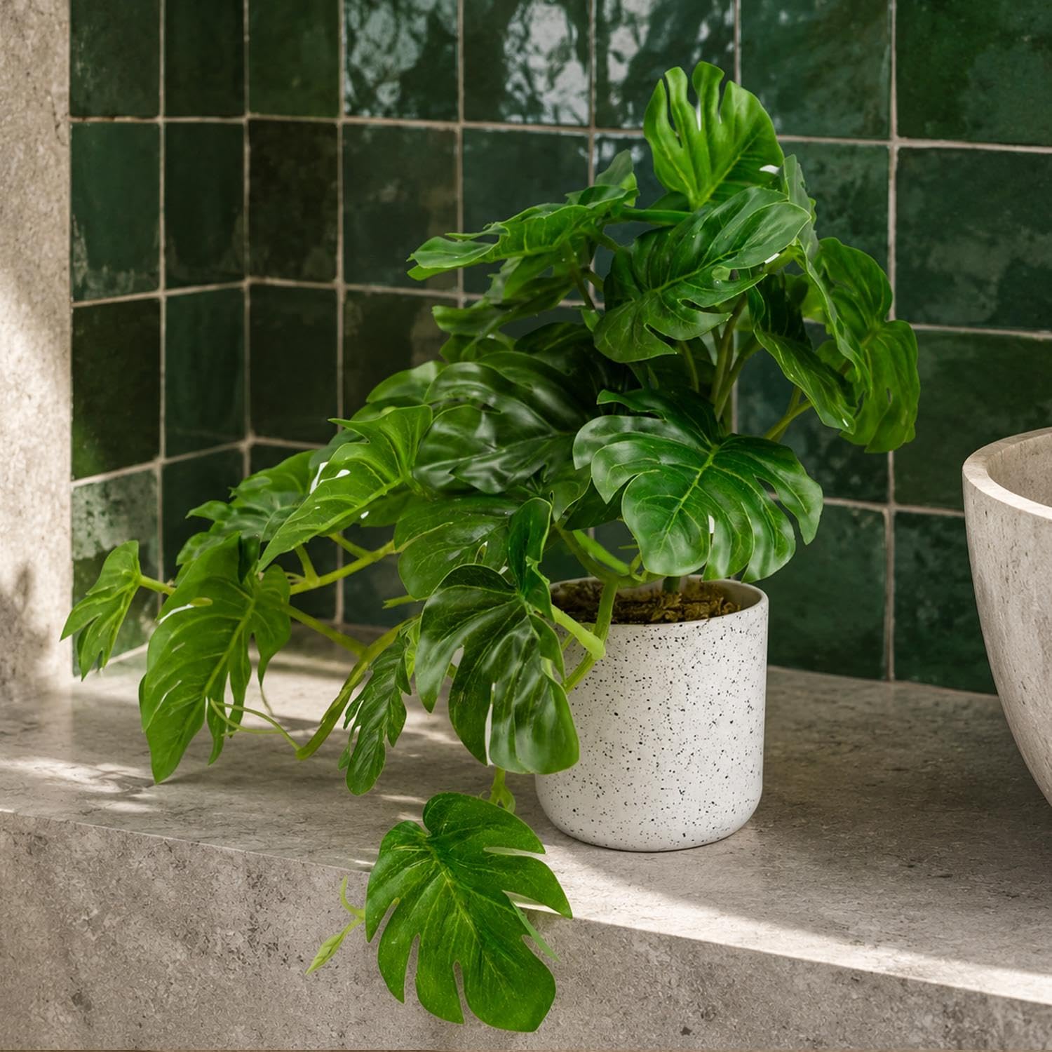 Leaf - Artificial Foliage Plant - 30cm - Green