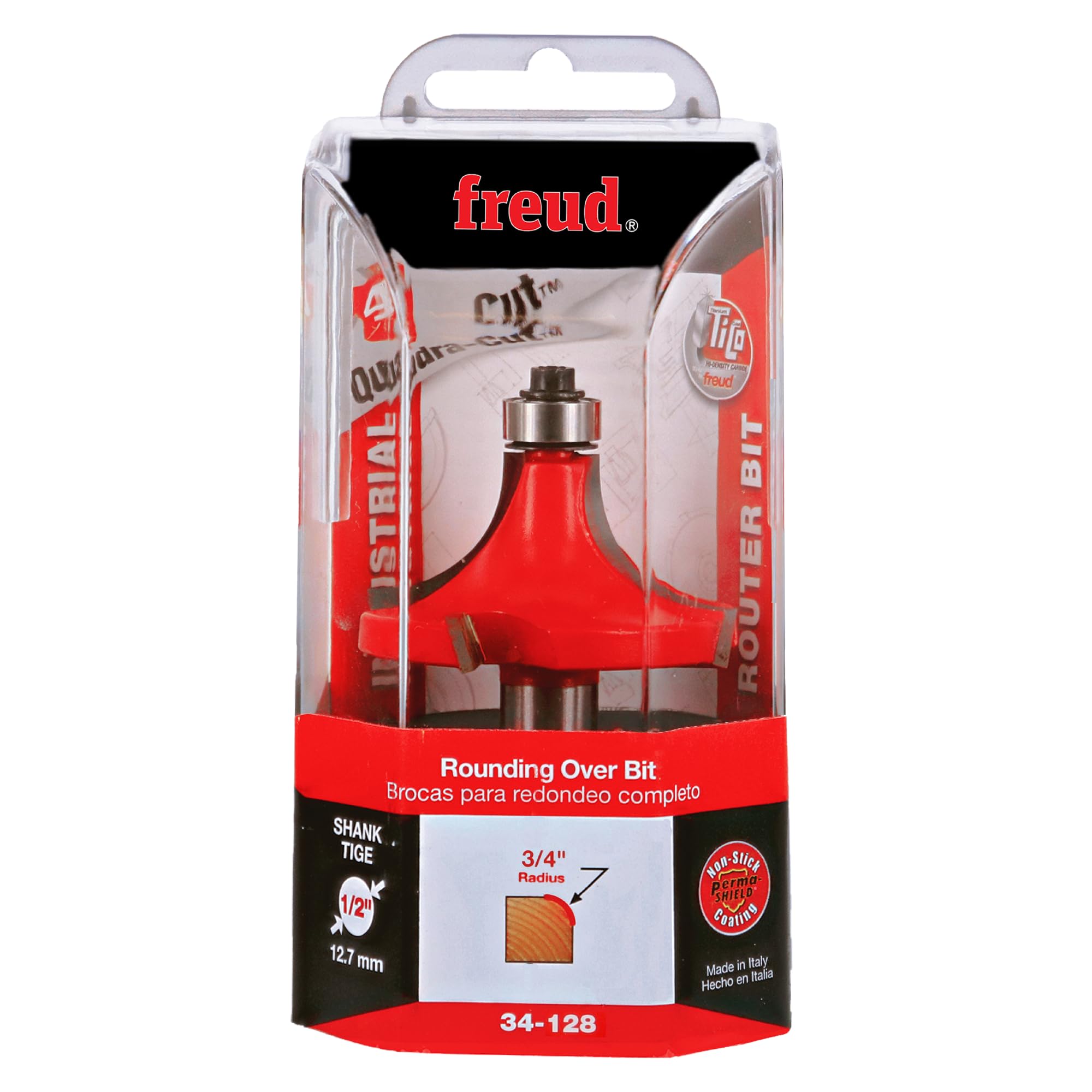 Freud 34-128 Router Bit - 3/4" Rounding Over -2