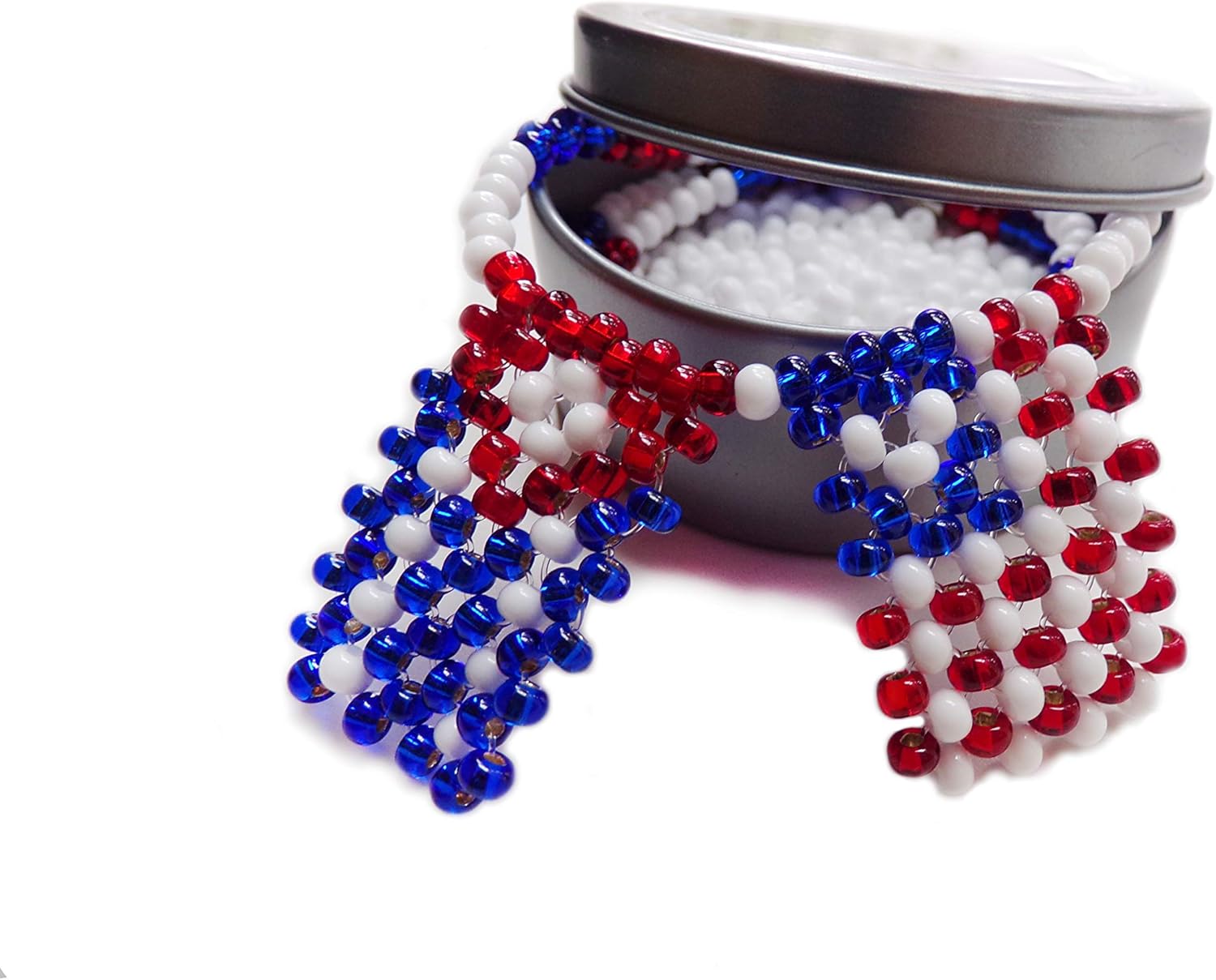 Cuban-American Flag Necklace