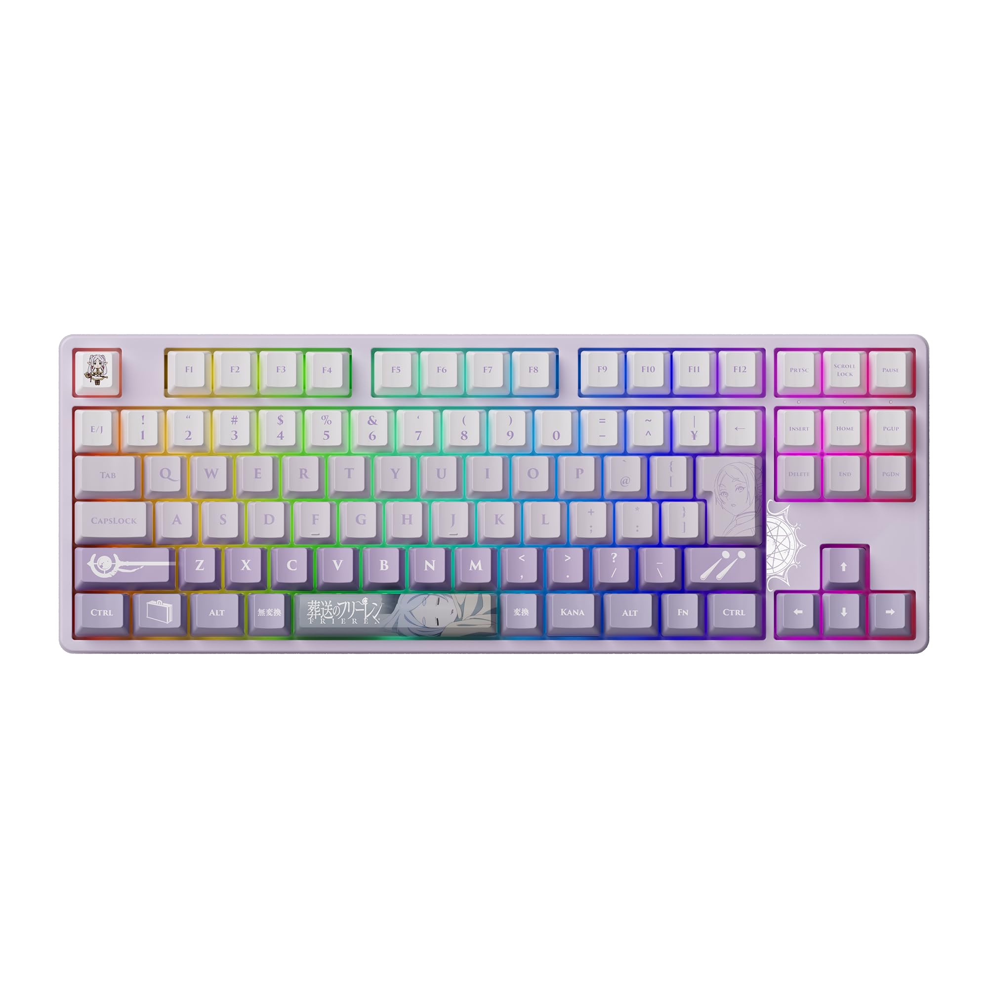 Amazon | 【公式】 AMICIS 葬送のフリーレン ゲーミングキーボード