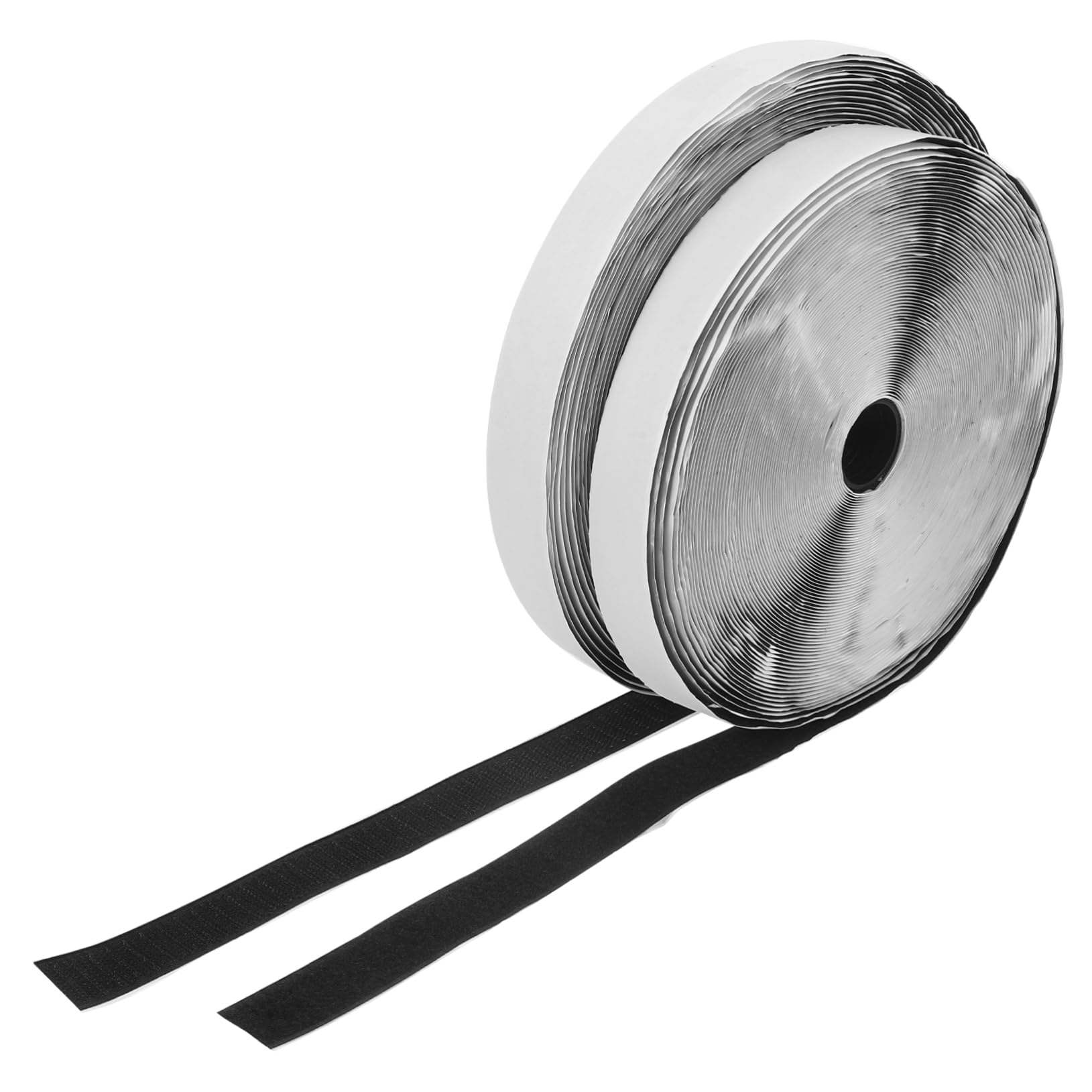 Beatifufu Non-Slip Adhesive Strips for Floor Carpet 25m/roll Nylon Hook and Loop Strips for DIY Decor