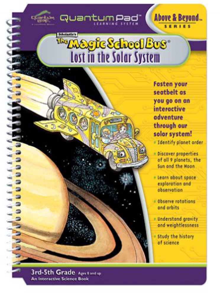 None QuantumPad Learning System: The Magic School Bus - Lost in Our Solar System Interactive Book and Cartridge
