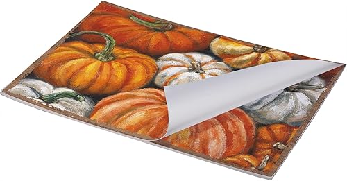 Primitives by Kathy Set de Table en Papier Motif citrouilles d'automne