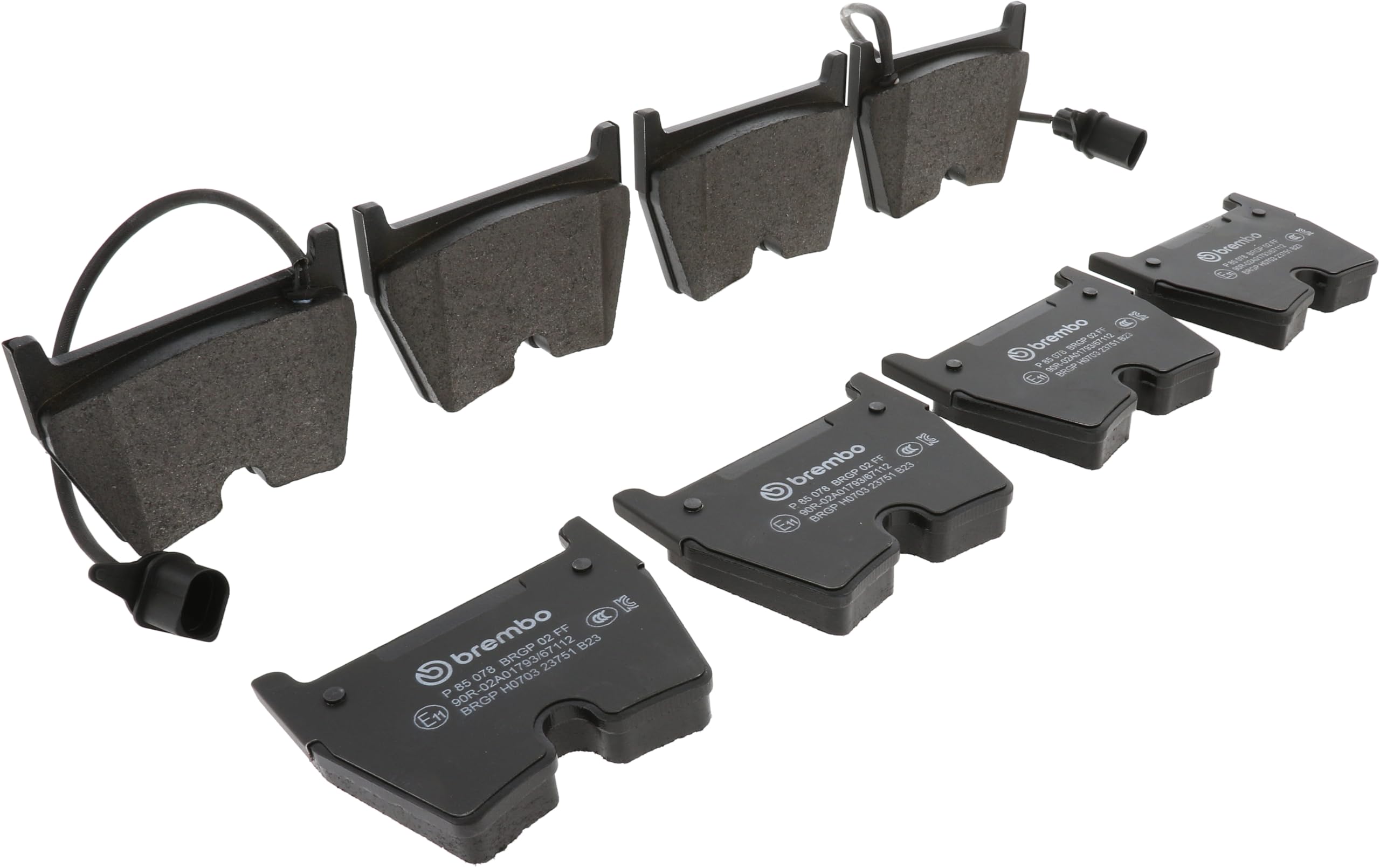 Brembo P 85 078 - Pastiglia Freno - Anteriore-image