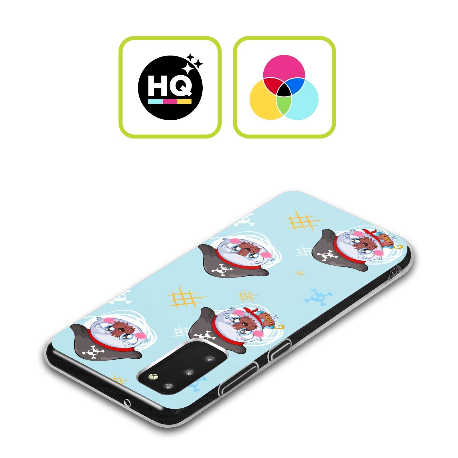 Head Case Designs Officially Licensed Haroulita Cute Pirate Baby Animals Soft Gel Case [Military Grade Protection] Compatible with Samsung Galaxy A34 5G