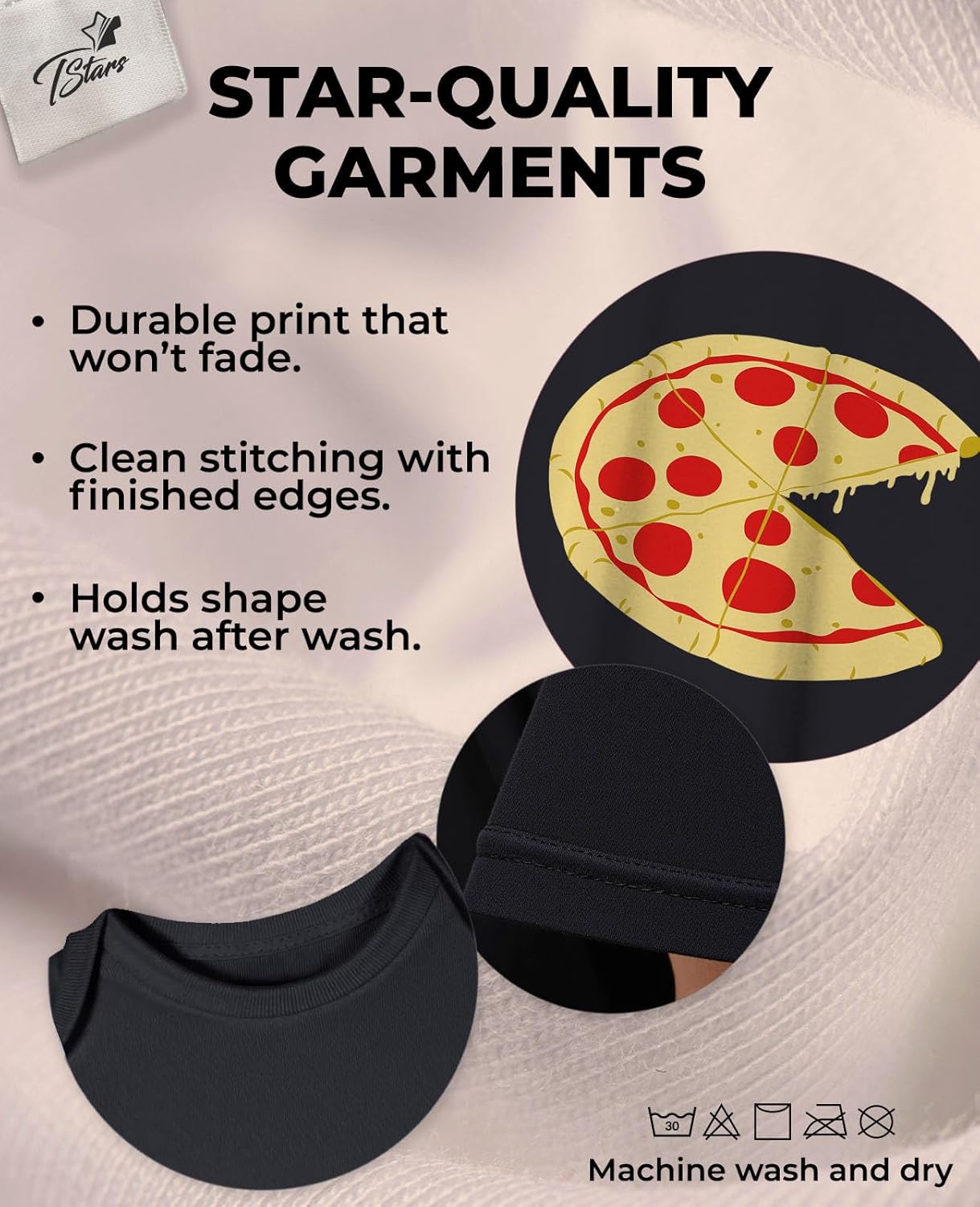 Tstars Matching Father Baby Pizza Shirts - Funny Gift for New Dads and Son - Apparel for Father's Day or Photos - Image 6