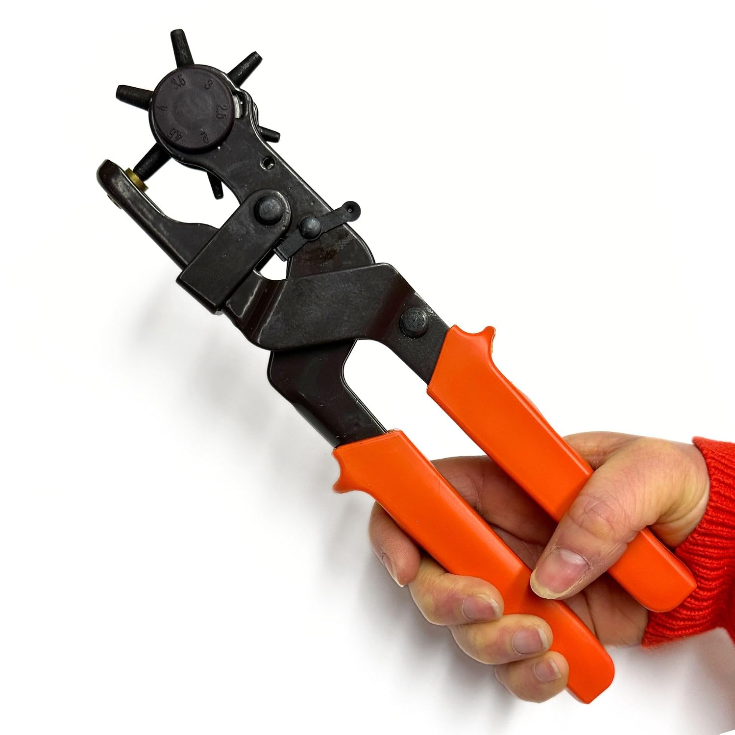 Leather Punch Plier - 6 Tube Leather Hole Cutter