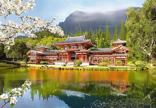 Miniatura 2 de Castorland Réplica del antiguo rompecabezas del templo Byodion (1000 piezas)