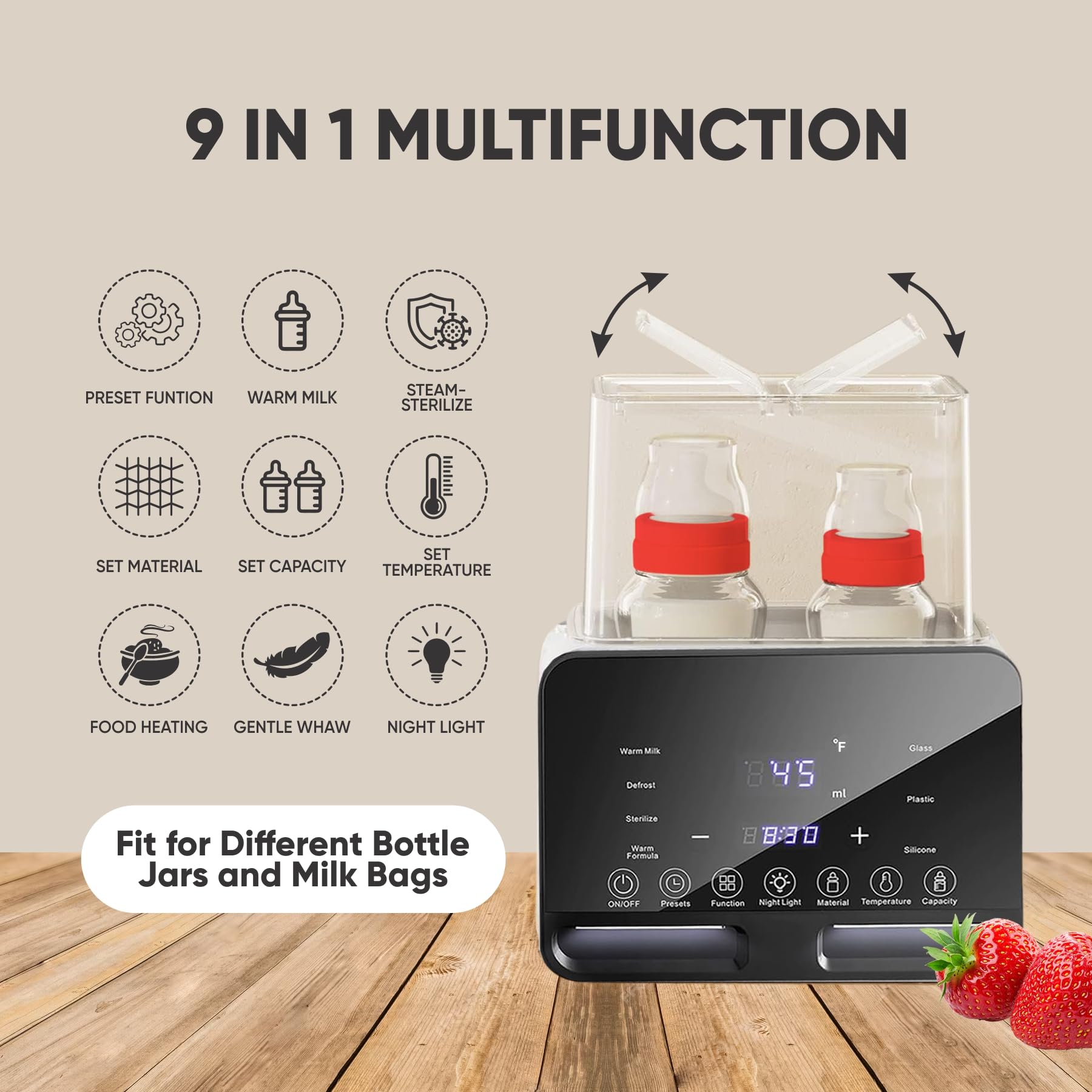 In Baby Milk Warmer With Night Light Timer Desertcart Cyprus