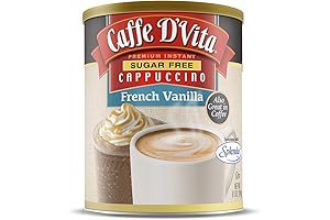 Caffe D'Vita Sugar Free French Vanilla Cappuccino