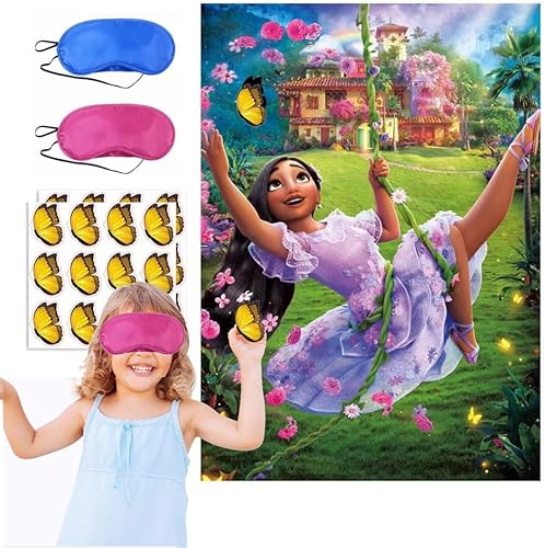 Magic House - Suministros de decoración para fiestas de cumpleaños, diseño de mariposas en Isabela