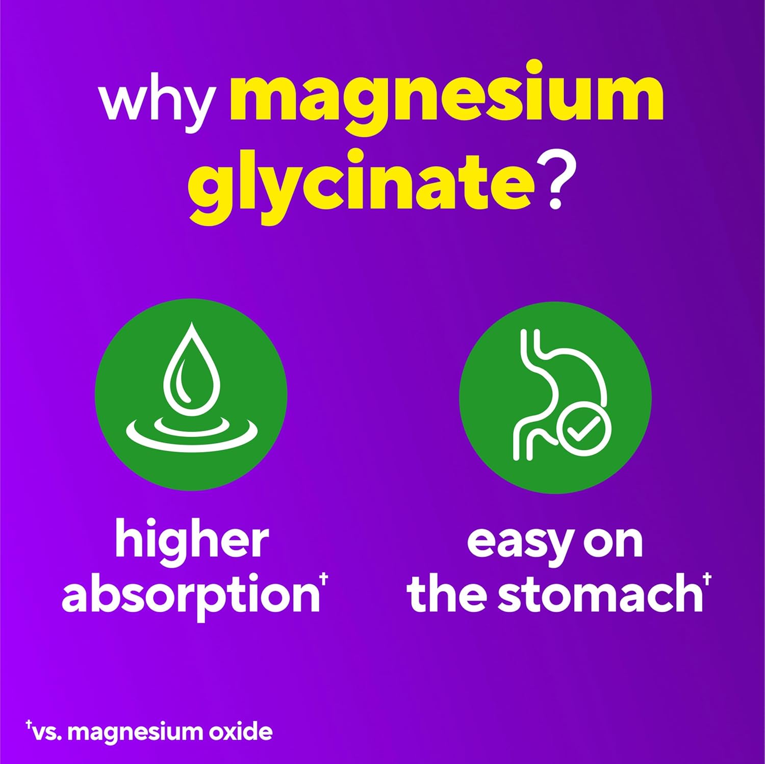 vitafusion Magnesium Glycinate Gummy Supplement, 100 mg per Serving Supports Muscle Relaxation (1) for Adult Women & Men, Boomin’ Cherry Berry Flavor, 60 Count - Image 5