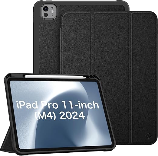 Custodia Fintie SlimShell Per IPad Pro 11" M4 (2024) Con Supporto E Porta Penna