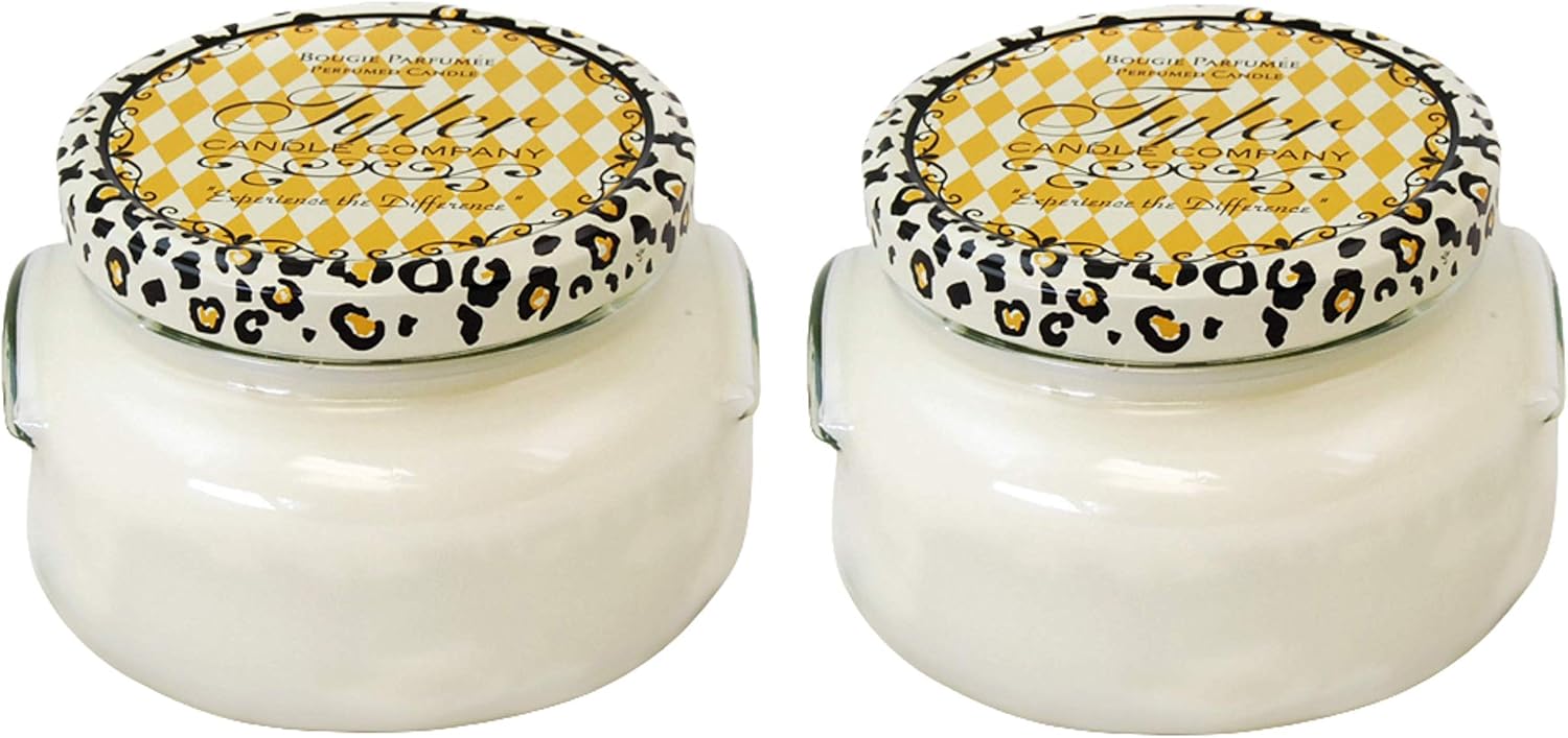Tyler Candle Diva 2Pack,22 oz. Glass Jar Scented Candles