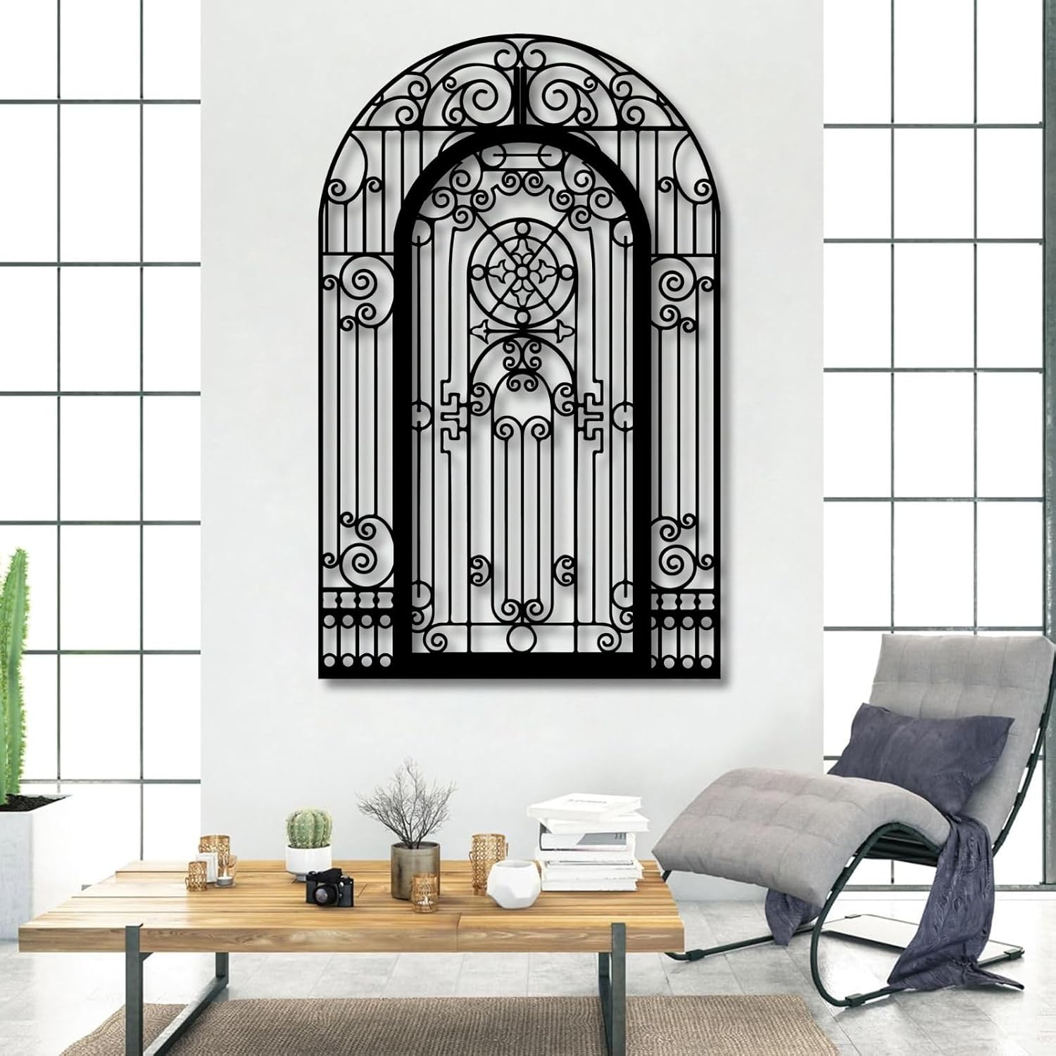 Metal Arch Wall Decor