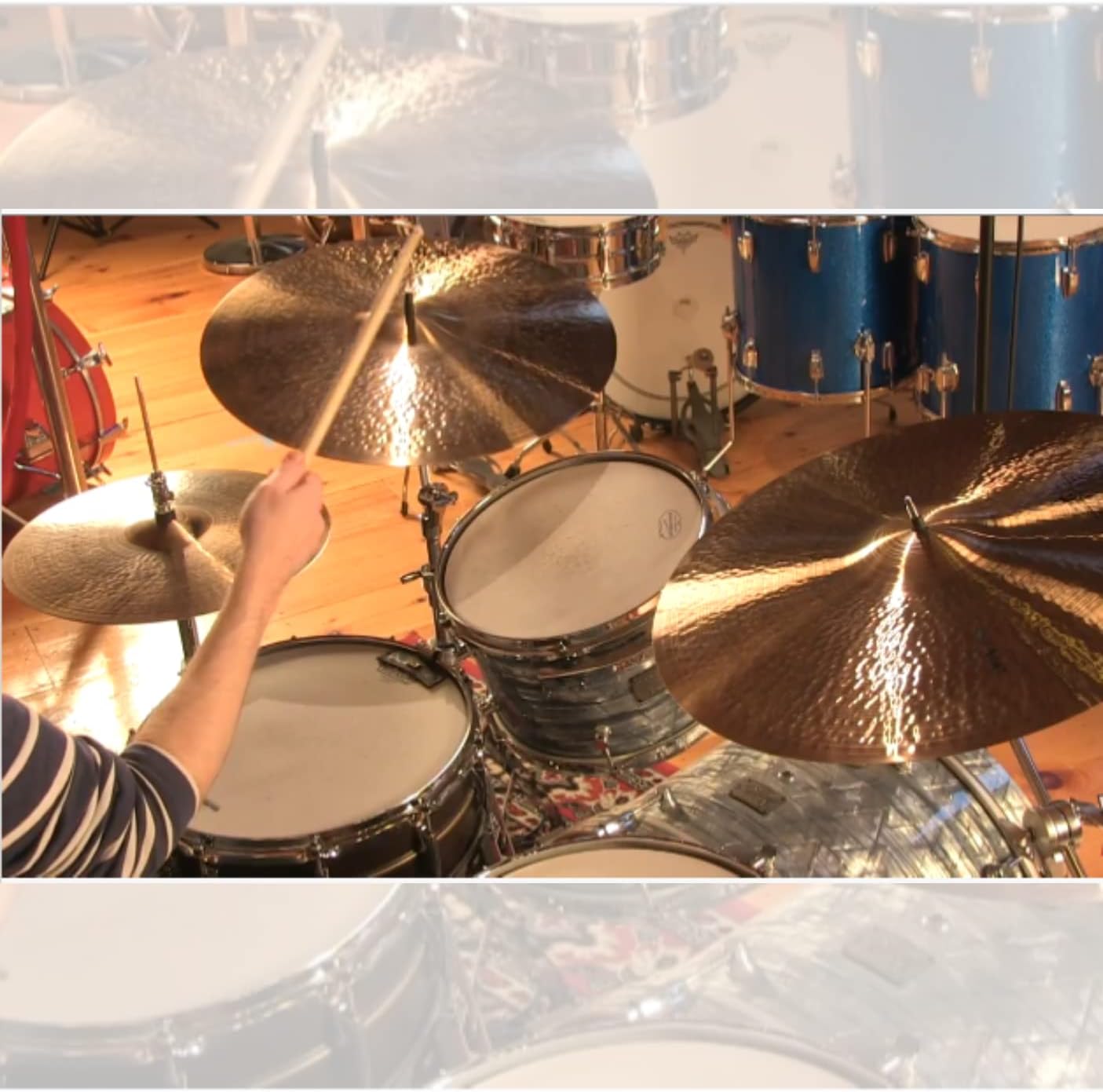Paiste 2002 Black Big Beat Cymbal 20"