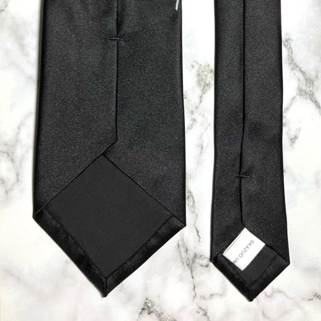 Amazon.co.jp: Yohji Yamamoto ネクタイ 無地 ブラック 楳図