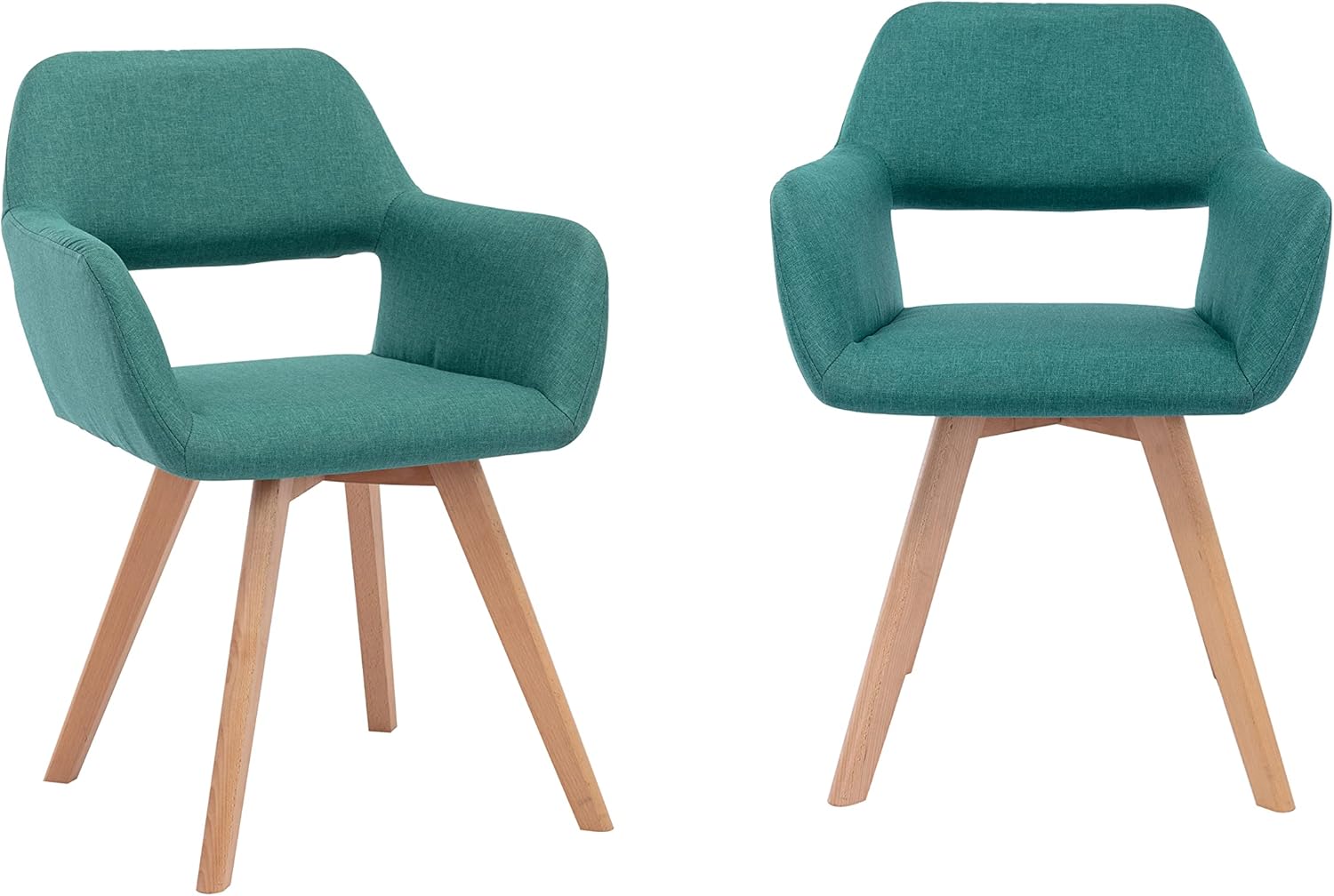 Better Modern Simple Linen Fabric Dining Room Chair with