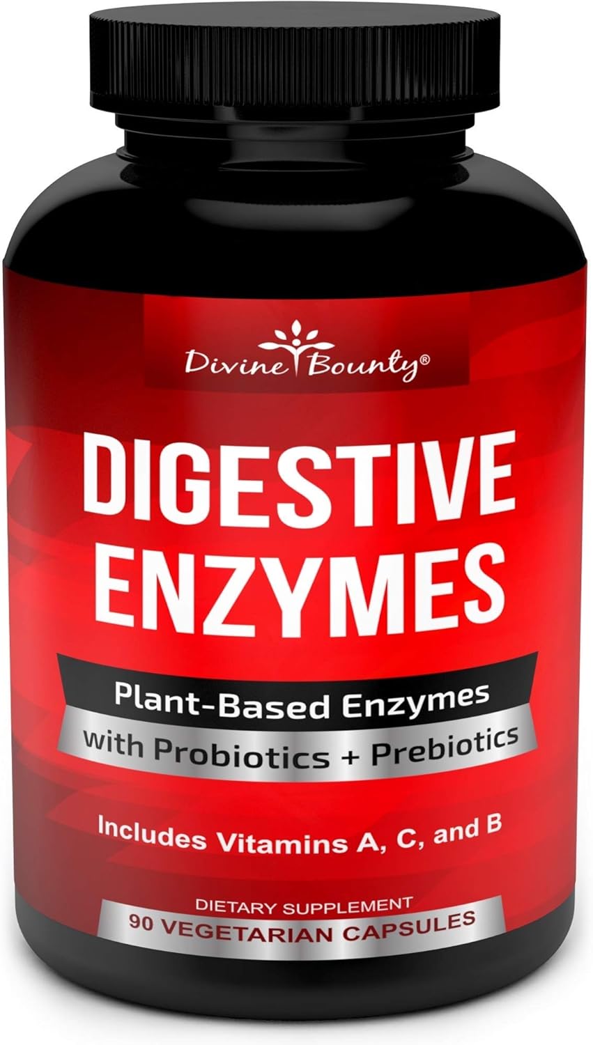 Divine Bounty D-Mannose Capsules & Digestive Enzymes with Probiotics Bundle